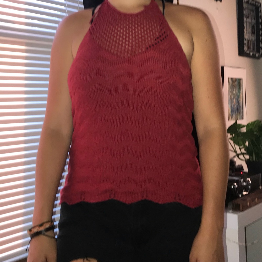 Knitted tank top
